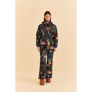 Farm Rio Black Borogodo Ski Jacket